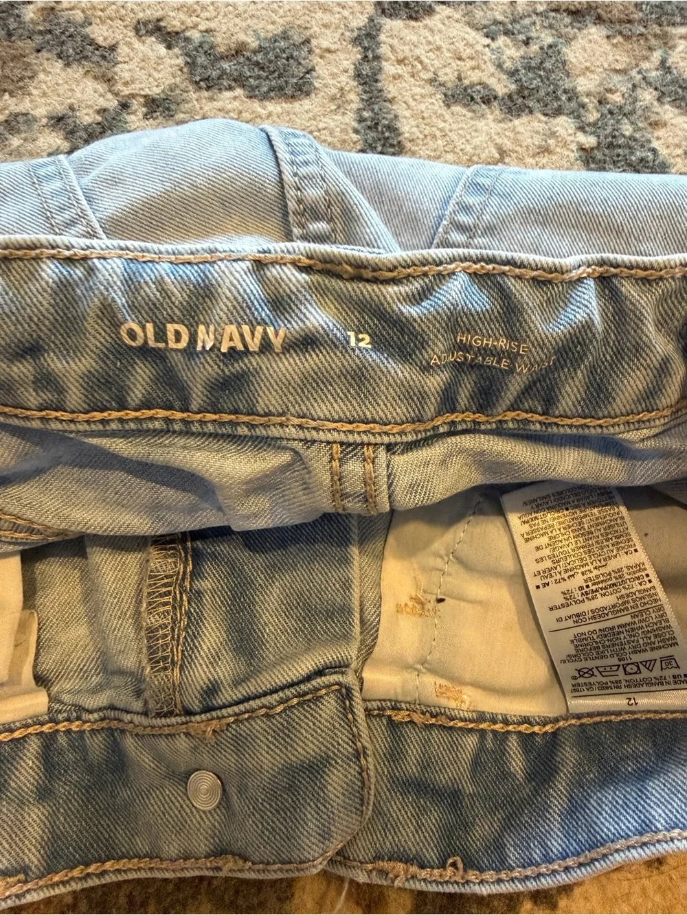 Girl’s Old Navy Denim Shorts Size 12